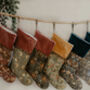 William Morris Pimpernel Christmas Stocking, thumbnail 4 of 4
