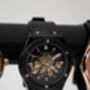 Mens Watch Automatic Skeleton Watch Norway Black Edition, thumbnail 5 of 10