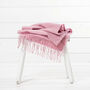 Personalised Pink Pure Cashmere Scarf, thumbnail 2 of 8