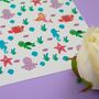 Under The Sea A4 Tiled Icing Sheet, thumbnail 4 of 5