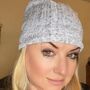 Chemo Cancer Scarves Beanie Hat Ribbed, thumbnail 6 of 12
