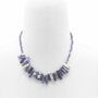 Sodalite Gemstone Beaded Necklace, thumbnail 1 of 5