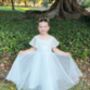 Grace In White Flower Girl Or Communion Dress, thumbnail 8 of 9