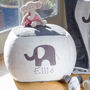 Elephant Personalised Beanbag, thumbnail 1 of 3