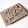 Christmas Stocking, Traditional Festive Christmas Card, thumbnail 3 of 5
