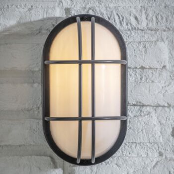 Indoor/Outdoor Bulkhead Wall Light, 2 of 3