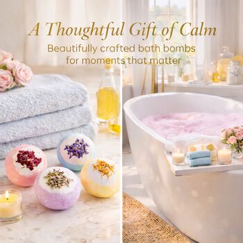 Nine Piece Aromatherapy Bath Bomb Gift Set, 4 of 9