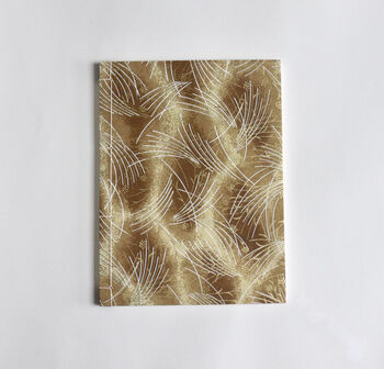 Japanese Journal Washi Medium Gold, 3 of 12