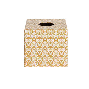 Wooden Art Deco Tissue Box Cover, 3 of 7