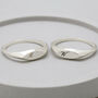 Personalised Silver Initial Signet Ring For Women, thumbnail 11 of 12