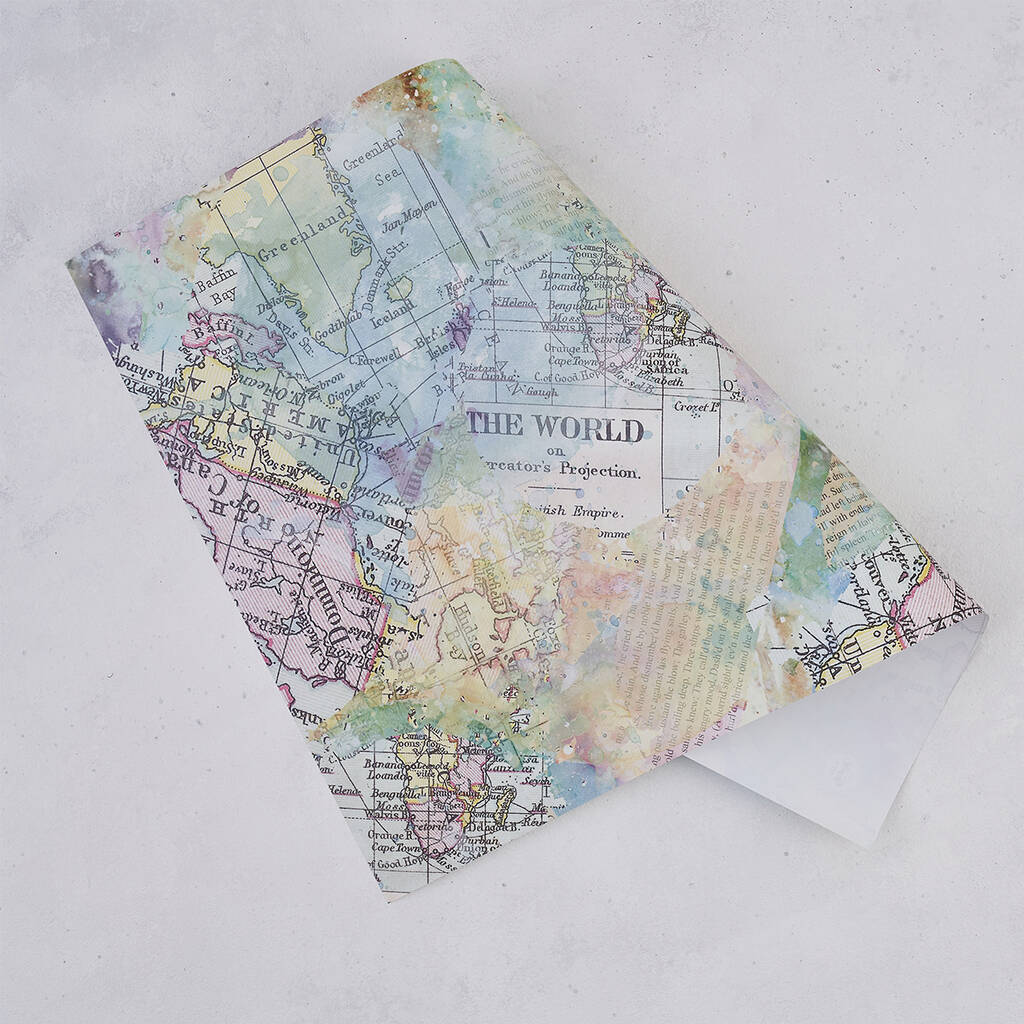 Travel Lover Wrapping Paper Sheets, 1 of 4