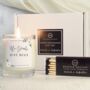 Sympathy Gift No Words Just Hugs Candle Gift Set, thumbnail 1 of 7