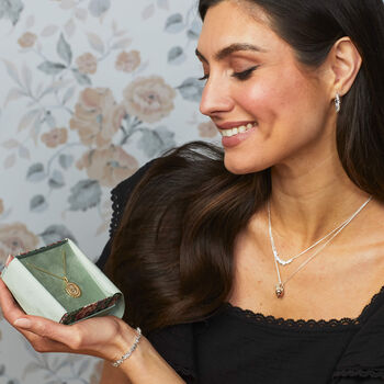 Gold Plated Sterling Silver Sunflower Necklace, 6 of 9