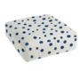 Hand Painted Linen Floor Cushion Cube In Polka Dot Print, thumbnail 7 of 12