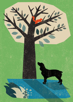 Springer Spaniel Dog Card, 2 of 2
