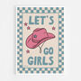 Let's Go Girls Cowgirl Print, thumbnail 8 of 8