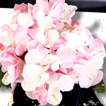 Scented Hydrangea Flowers Card For Wife 70th Birthday, 4 of 4