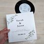 Personalised Wedding And Party Record Invitations, thumbnail 3 of 5
