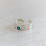 Sterling Silver Birthstone Toe Ring, thumbnail 1 of 8