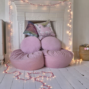 Indoor Or Outdoor Pin Lights In Pink, 2 of 4