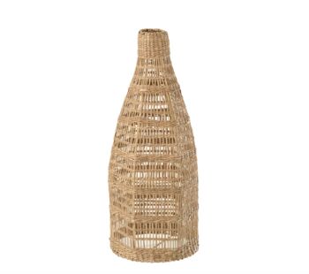 Natural Seagrass Bottle Pendant Light, 4 of 7