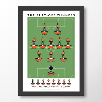 Luton Town The Play Off Winners 22/23 Poster, 7 of 7