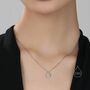 Sterling Silver Extra Tiny Little Daisy Flower Pendant Necklace, thumbnail 5 of 11