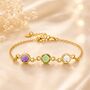 Personalise Create Your Own Family Birthstones Bracelet, thumbnail 3 of 11