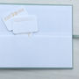 Personalised Sage Wedding Guest Book, thumbnail 4 of 5