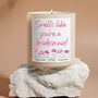 Smells Like You're A Bridesmaid Candle Gift For Bridal Party, thumbnail 4 of 6