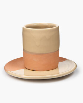 Handmade Ceramic Espresso Cup And Saucer, 8 of 10