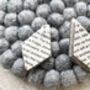 Fair Trade Eco Recycled Paper Diamond Stud Earrings, thumbnail 1 of 12