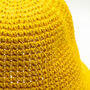 Yellow Signature Woven Sun Hat, thumbnail 5 of 6