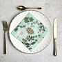 Soft Linen Tablecloth | Flora Danica Atlas | Botanical Design | 145x220 Cm, thumbnail 4 of 4