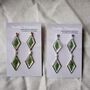 Fern Dangle Earrings With Natural Freshwater Pearls, thumbnail 6 of 6