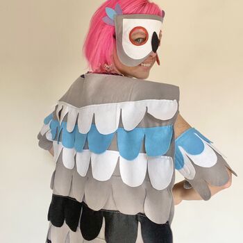 Felt Wood Pigeon Costume For Kids And Adults, 2 of 7