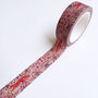 Peach Wander Fox Washi Tape 15mm, thumbnail 6 of 7