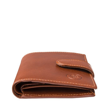 Personalised Luxury Small Leather Wallet. 'The Pietre', 7 of 12