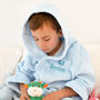 Personalised Child's Panda Dressing Gown In Blue, thumbnail 1 of 4
