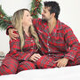 Personalised Tartan Couples Pyjamas *Special Offer*, thumbnail 1 of 2