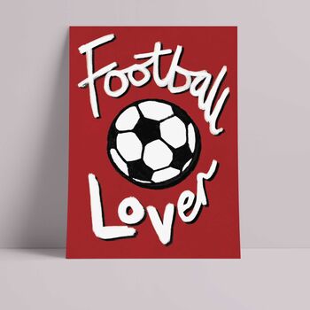 Football Lover Art Print, 11 of 11