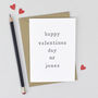 Personalised 'Happy Valentine's Day Mr Or Mrs' Card, thumbnail 6 of 6