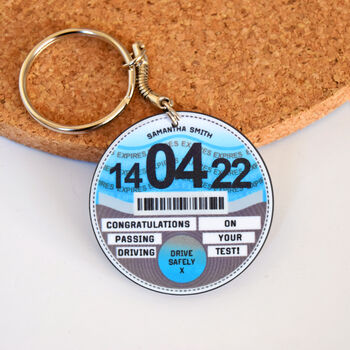 Personalised Tax Disc Keyring, 9 of 9