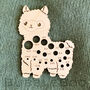 Alpaca Knitting Needle Gauge And Stitch Marker Set, thumbnail 8 of 8