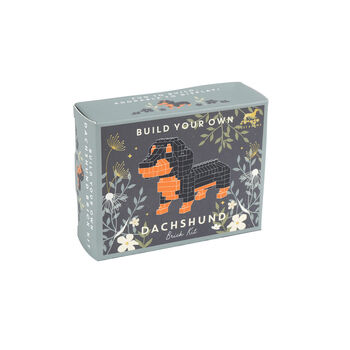 Just Paws 'Build Your Own Dachshund Brick Kit' | In Gift Box Craft | Hobby, 5 of 7