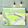 New Lawn Stadium Forest Green Rovers Canvas, thumbnail 1 of 6
