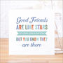 'Good Friends Are Like Stars' Contemporary Quote Card, thumbnail 1 of 4