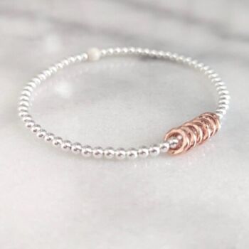 Sterling Silver Milestone Decade Bracelet In Various Ages, 2 of 8