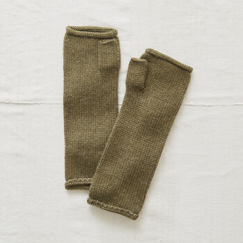 Fair Trade Unisex Merino Wristwarmer Gloves, 9 of 12