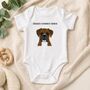 Best Friend Forever Personalised Dog Babygrow, thumbnail 4 of 12
